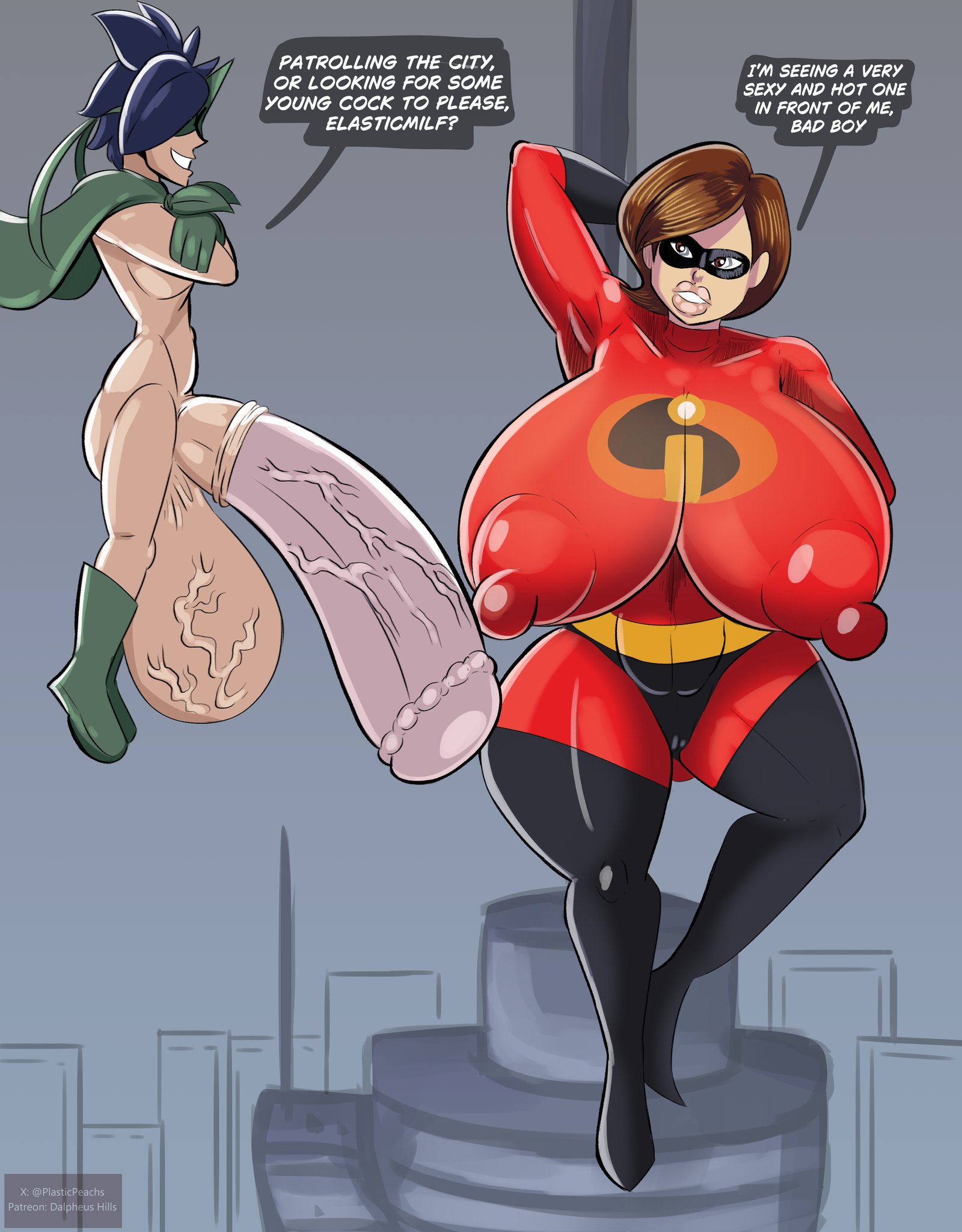 areola bulge, ass visible through thighs, big areola, big ass, big balls, big breasts, big nipples, big penis, dalpheushills, elastigirl, helen parr, huge balls, huge breasts, huge cock, milf, nipple bulge, plump lips, small but hung, the incredibles, thick lips, vein, veins, veiny balls, veiny penis