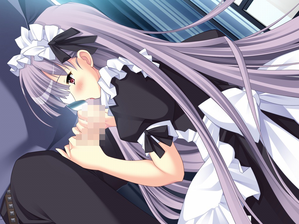 censored game_cg hilde maid maid_headdress rpg_gakuen