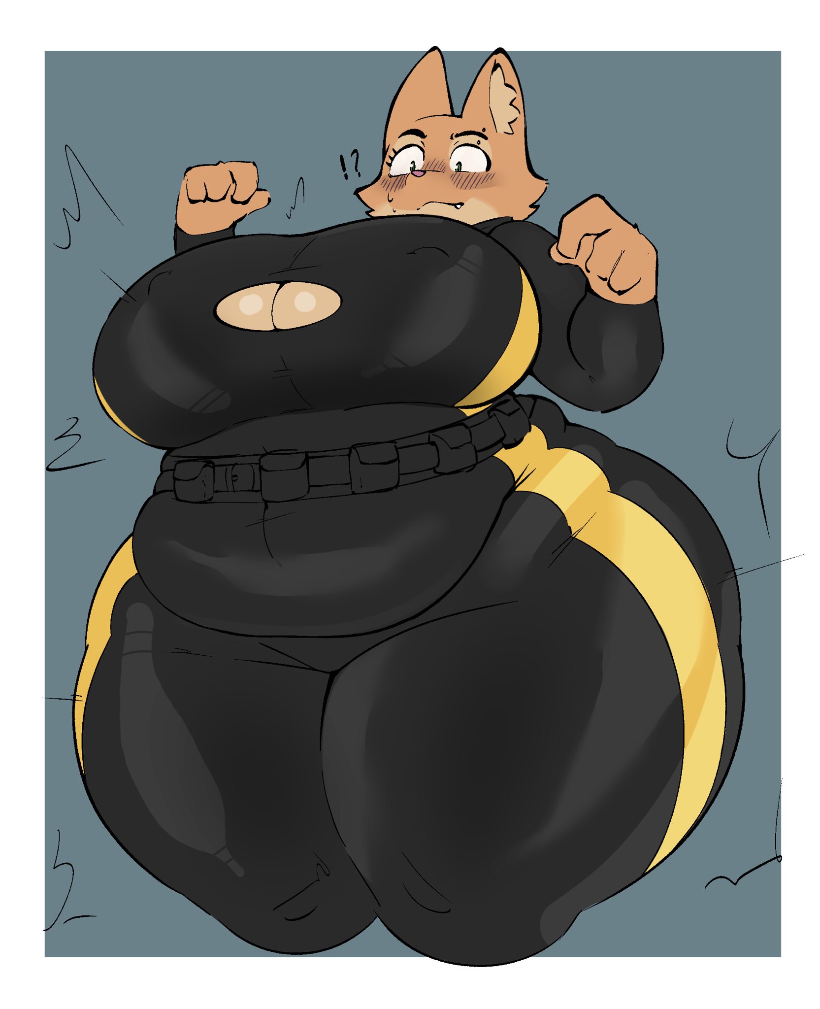 bbw, big breasts, breasts, cleavage, diane foxington, dreamworks, female, furry, huge breasts, inazuma kat, overweight, tagme, the bad guys, thick thighs, universal studios, wide hips