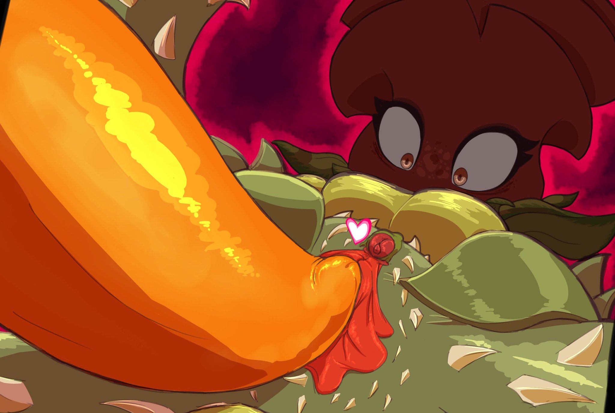 citron (pvz), funguhh, plants vs zombies, plants vs zombies: heroes, rose (pvz)