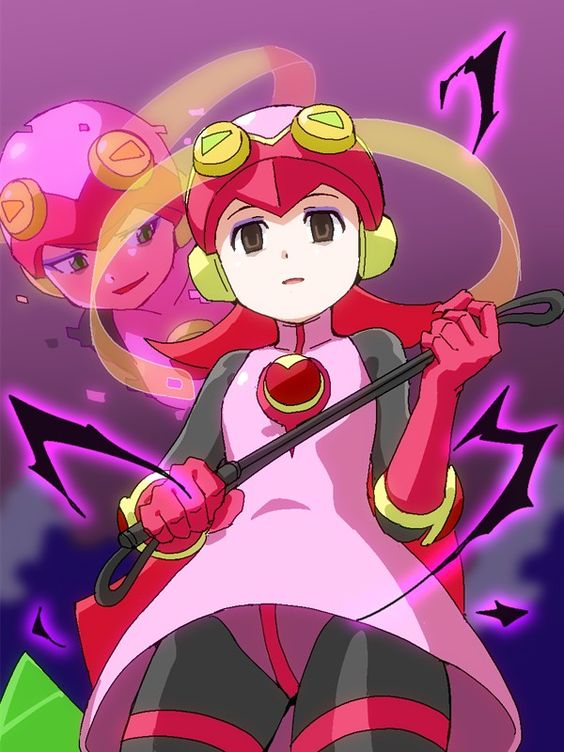 corrupted corruption curvaceous curvy curvy_figure evil_empress_roll female femdom hips hypnosis hypnosis hypnotic mayl_sakurai mayl_sakurai_(cross_fusion) mega_man mega_man_battle_network mind_control mind_corruption possessed possession sakurai_meiru skirt_lift thick_thighs under_skirt whip wide_hips