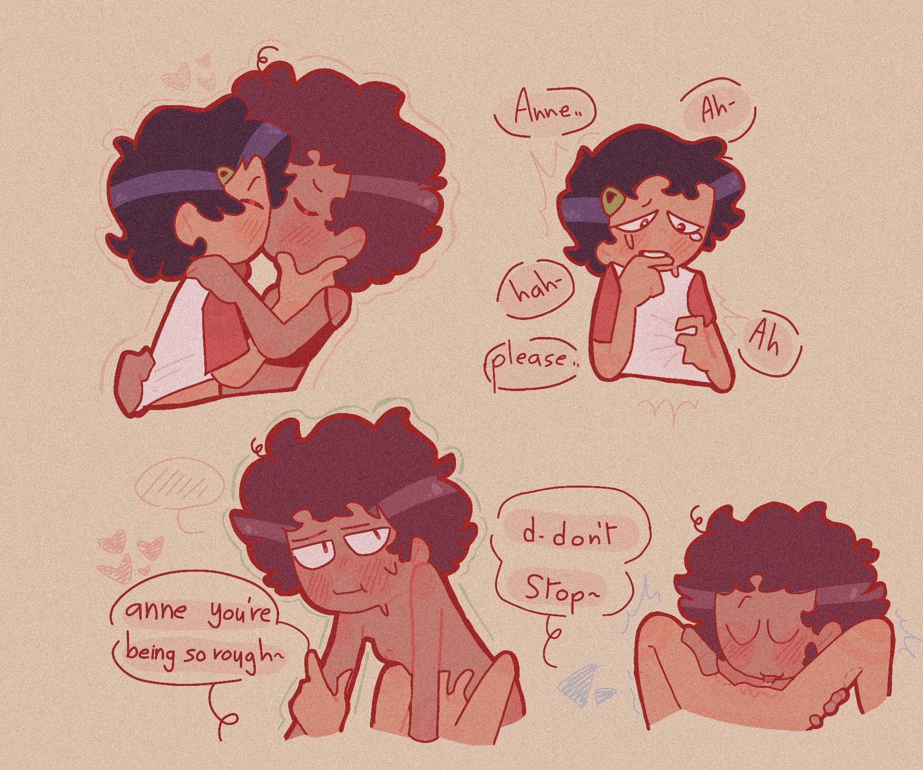 2girls, amphibia, anne boonchuy, asian female, black hair, blush, brown hair, cunnilingus, cute, dark skin, dark-skinned female, dialogue, disney, disney channel, eating pussy, female, female only, first time, kissing, lesbian sex, making out, marcy wu, multiple females, multiple girls, naked, nipples, nude, pussy, short hair, taiwanese, thai, yuri