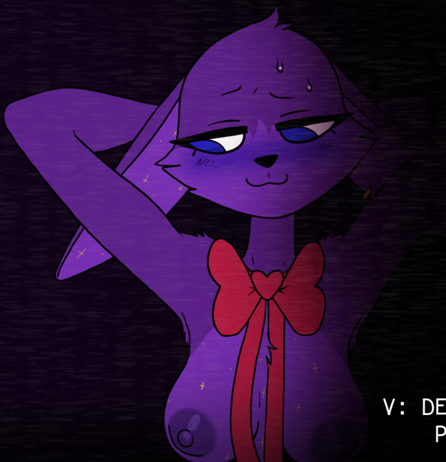 bonnie_(fnaf) five_nights_at_freddy's five_nights_at_fuzzboob's glazed_(artist) nude nude_female rule_63