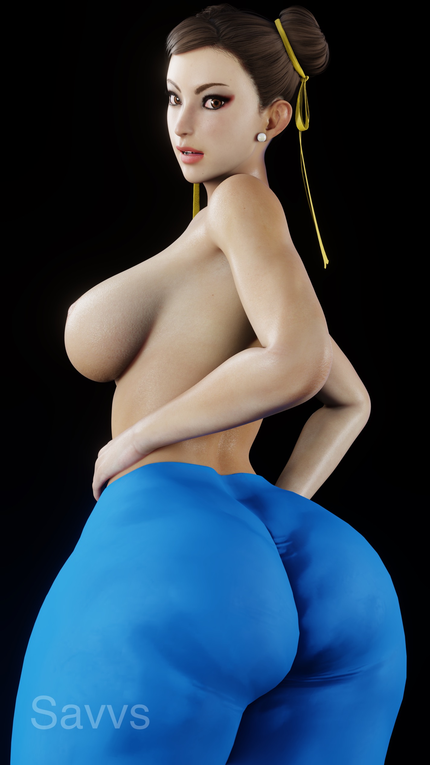 1girls, 3d, asian female, ass, ass up, ass visible through thighs, big ass, big butt, breasts, busty, chun-li, chun-li (fortnite), curvy, curvy figure, female, female only, fortnite, fortnite: battle royale, hips, hourglass figure, leggings, mature female, milf, pants, savvs, savvs0, solo, street fighter, thighs, video games
