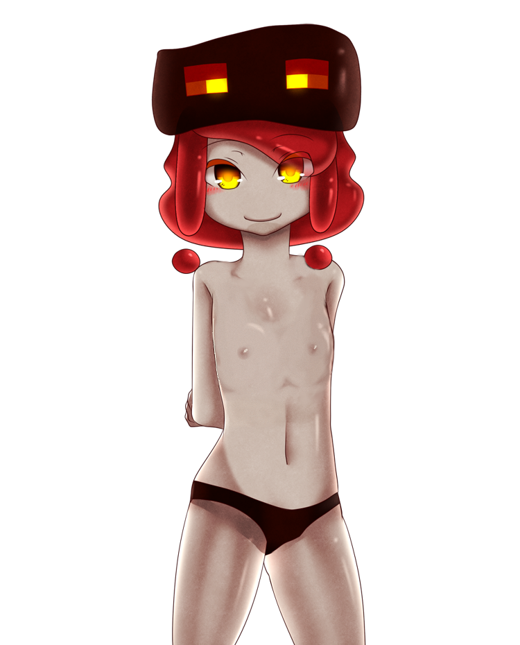 accurate_art_style at2. magma_cube magma_cube_(at2.) minecraft mob_talker personification tagme