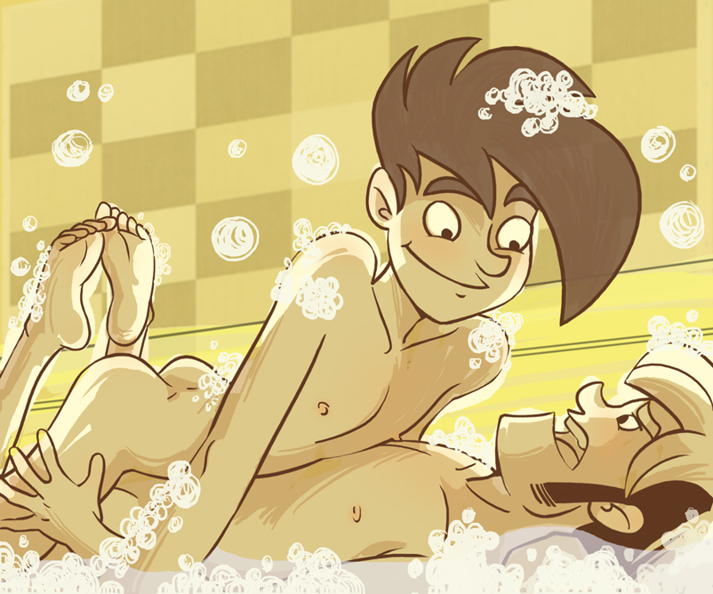 2boys bugjar gay jonathan_gabriel male male_only penny_arcade tagme tycho_brahe