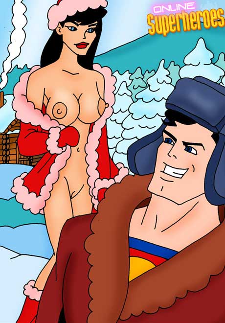 big_breasts breasts dc dc_comics dcau lois_lane lois_lane_(dcau) nipples nude online_superheroes pussy superman superman:_the_animated_series superman_(series) winter