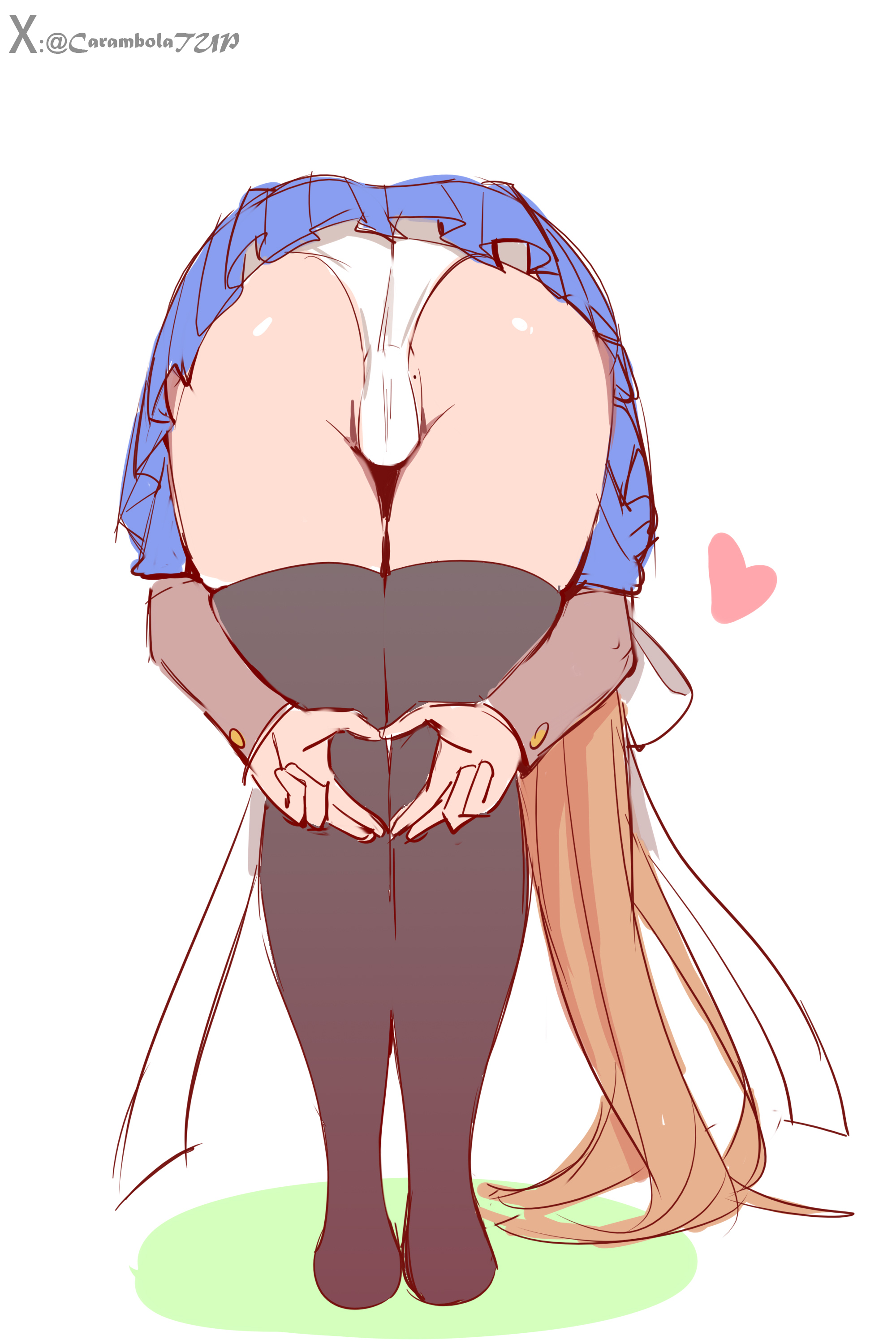 1girls, amen pose (meme), ass, ass bigger than head, big ass, bubble ass, bubble butt, carambolatup, doki doki literature club, fat ass, huge ass, huge butt, huge thighs, massive ass, massive thighs, monika (doki doki literature club), panties, panties only, praise da booty (meme), pussy, pussy lips, pussy peek, thick ass, thick legs, thick thighs, thighhighs, thunder thighs, thunderthighs, vagina, white panties, wide hips, wide thighs, yangtao