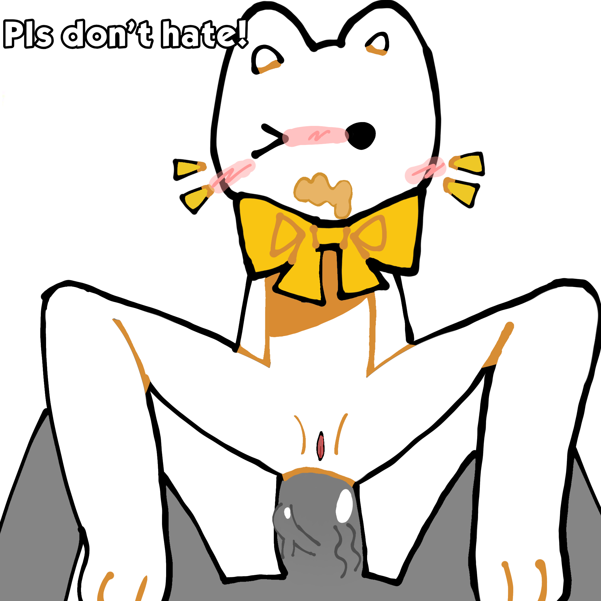 :3, :p, anal, anal sex, anon, anonymous male, feline, not my art, penis, poeypepto, white body