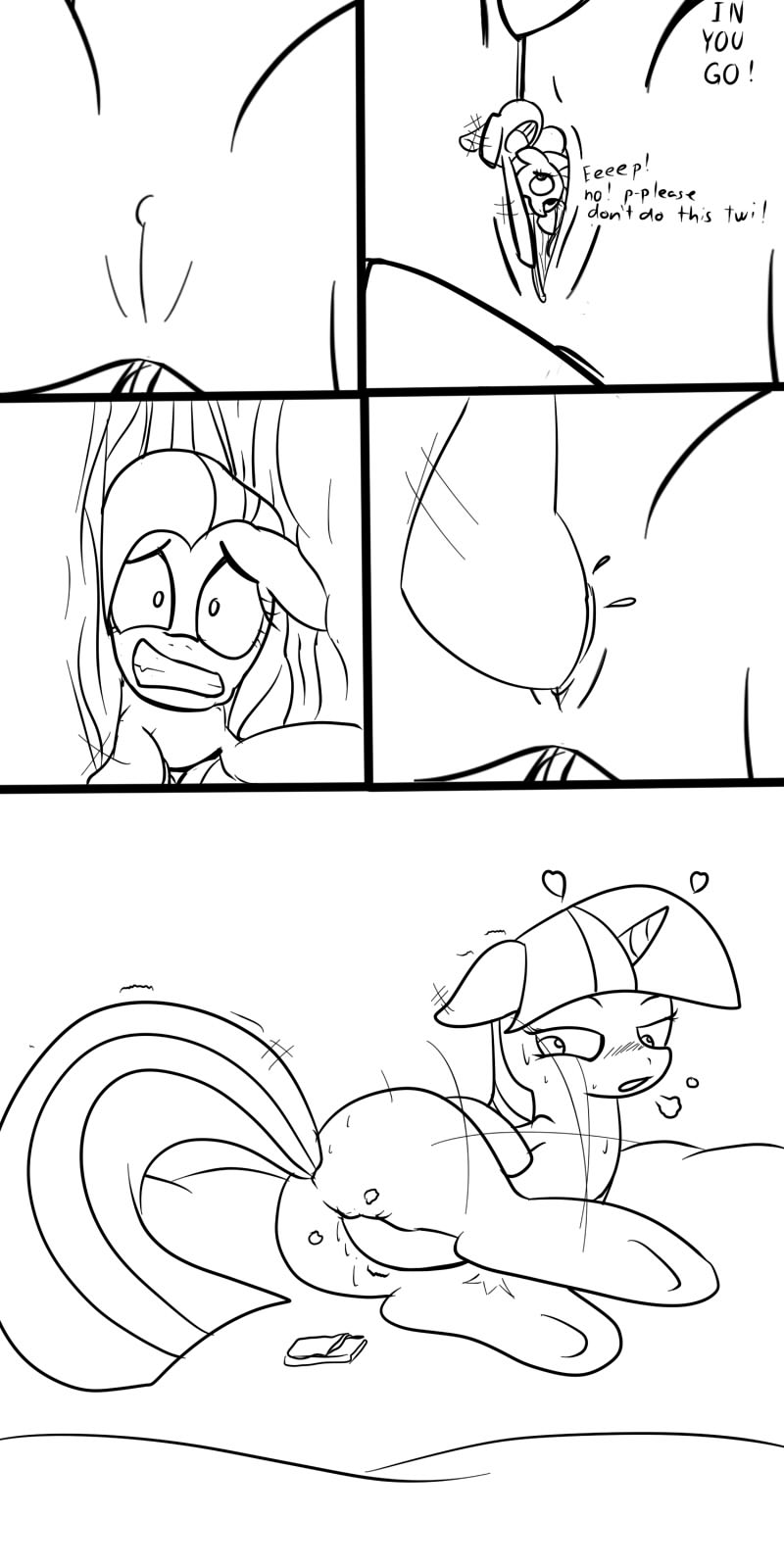 comic feral fluttershy_(mlp) friendship_is_magic gtsdev my_little_pony twilight_sparkle_(mlp) unbirthing vore