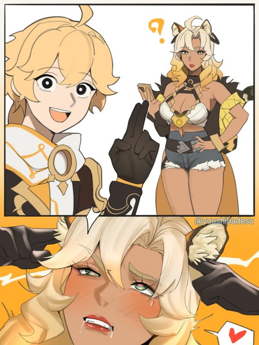 Aether (Genshin Impact) Rule 34 Image