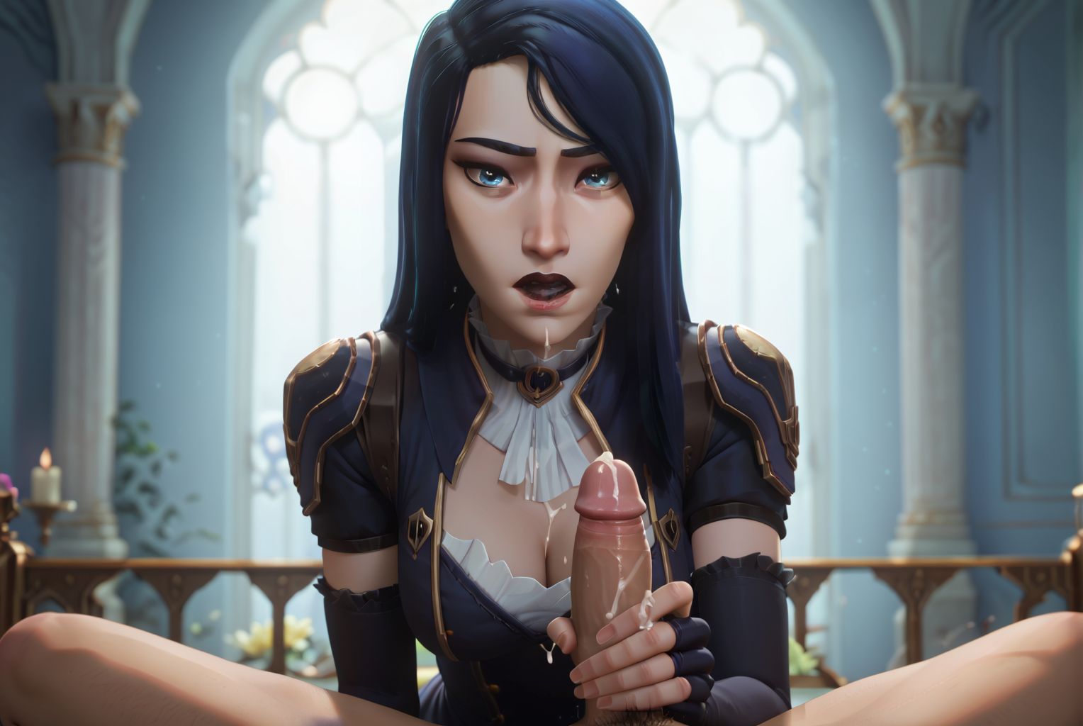 Arcane Caitlyn (Arcane) Rule 34 Image