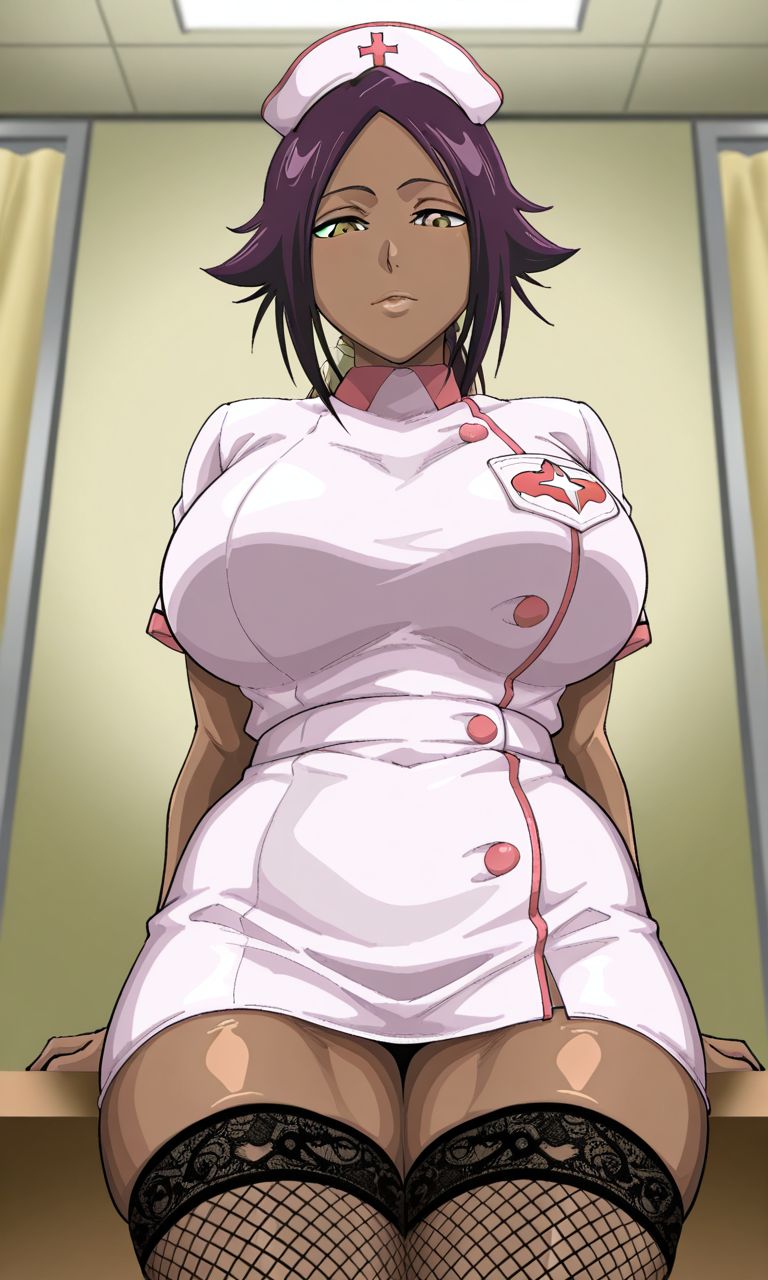 Shihouin Yoruichi (Bleach) Rule 34 Image