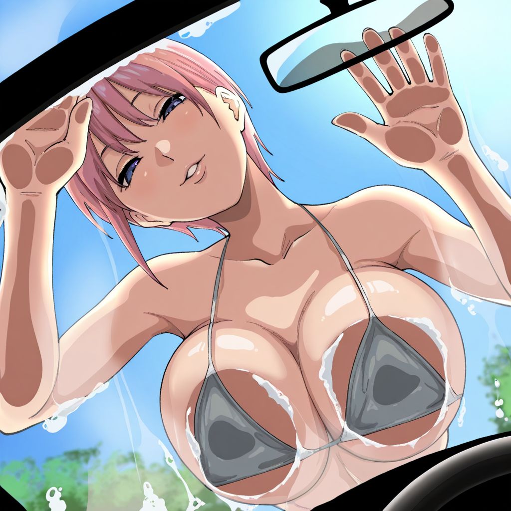 1girls, ai generated, big boobs, big breasts, blue eyes, curvy, curvy body, curvy female, curvy figure, female, female only, go-toubun no hanayome, huge breasts, kyoru189, large breasts, light skin, light-skinned female, looking at viewer, mature female, nakano ichika, pink hair, schoolgirl, seductive, seductive look, shiny, shiny skin, short hair, solo, solo female
