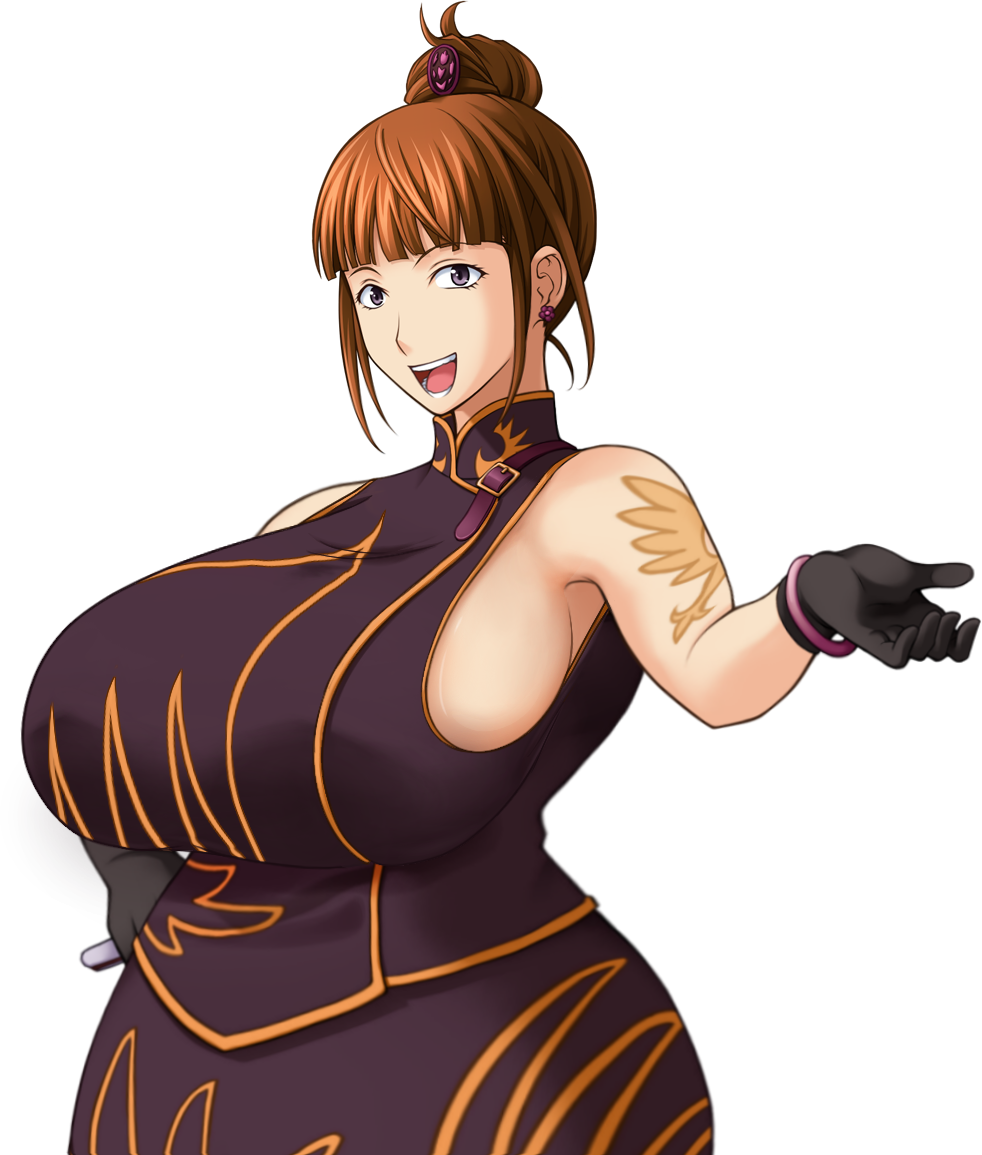 07th_expansion 51nn3r8ru2 aged_up anime anime_style big_breasts bra breasts edit edited eva_ushiromiya female female_only ginger ginger_hair gloves hair hair_bun hips hourglass_figure huge_breasts hyper_breasts large_breasts light_brown_hair light_skin long_hair looking_at_viewer mature mature_female mature_woman milf mother no_background older_female orange_hair purple_eyes smile smiling sprite_edit tagme thick_hips thick_thighs tied_hair tight_clothing transparent_background umineko_no_naku_koro_ni wide_hips