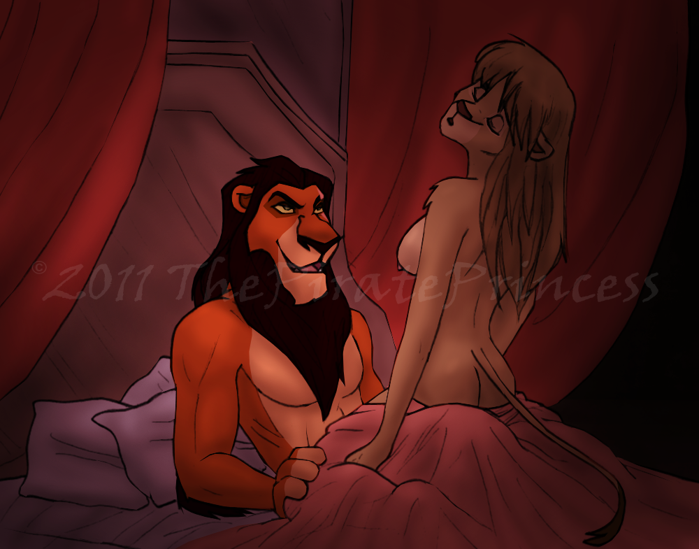 2011 anthro anthrofied bed breasts disney feline female lion male nala rape scar_(the_lion_king) sex the_lion_king thepirateprincess