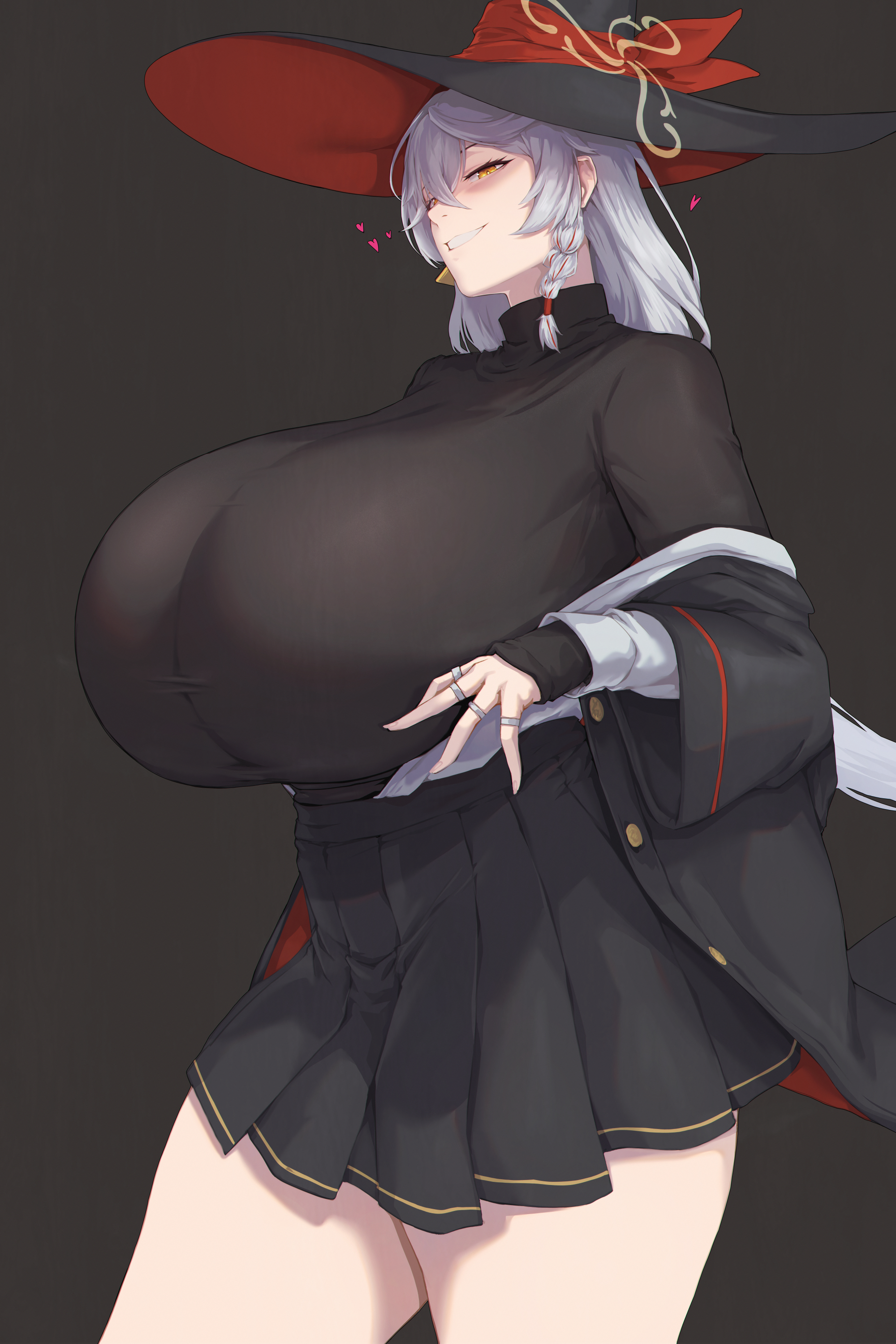 1girls, blue archive, breasts, eri (blue archive), female, female only, gigantic breasts, huge breasts, massive breasts, solo, solo female, standing, voluptuous, zer0artzer0