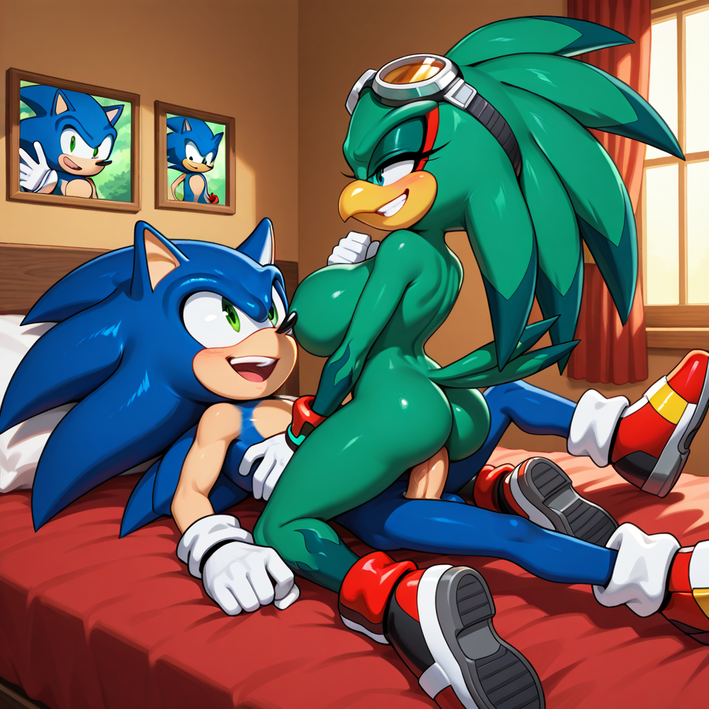 Jet The Hawk (Sonic (Series)) Rule 34 Image