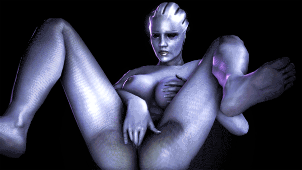 3d, animated, asari, feet, female, fugtrup, liara t'soni, mass effect, masturbation, soles, source filmmaker, toes