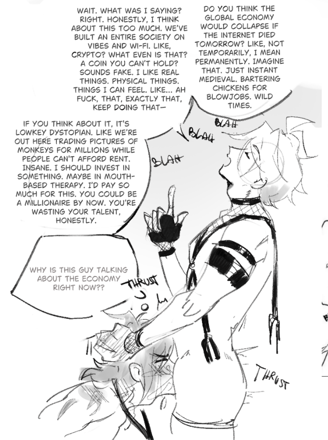 blowjob, gay, going on a tangent, honkai: star rail, male, mydei (honkai: star rail), phainon (honkai: star rail), rambling, wall of text, yaoi
