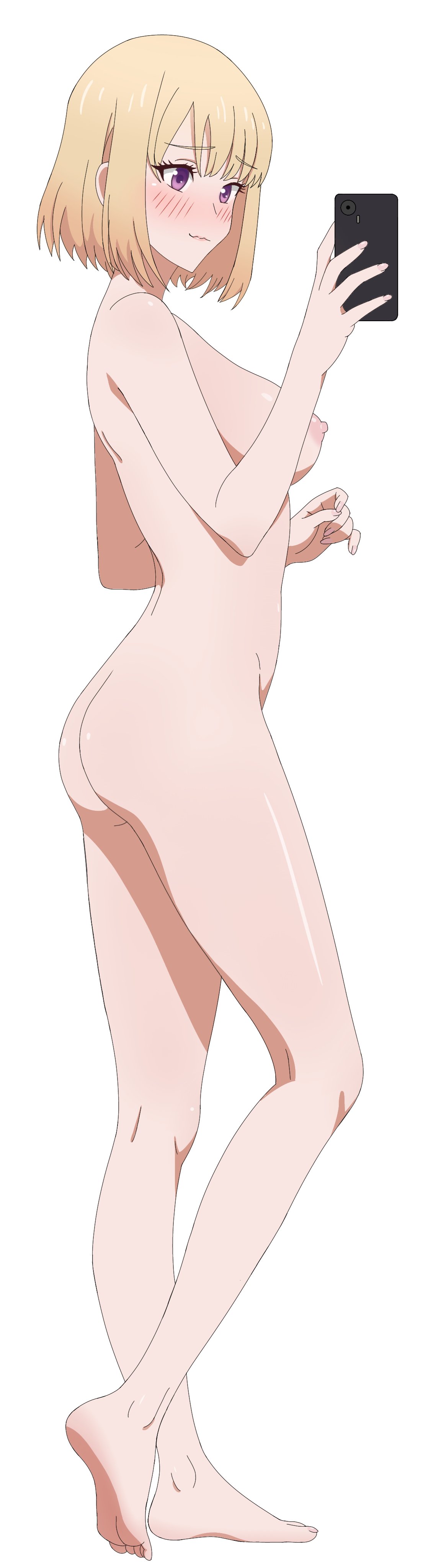 ass, big ass, big breasts, big butt, big nipples, big thighs, big titties, breasts, cha hae in, curvaceous, curvaceous female, curvaceous figure, curvy, curvy figure, curvy hips, female, female focus, female only, frixtied, nipples, nude, nude female, pussy, seductive pose, short hair, solo, solo leveling, yellow hair