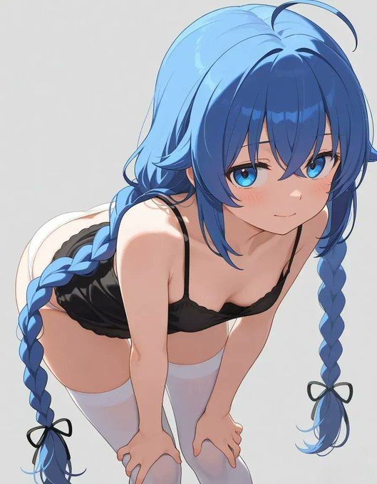 1girls, ai generated, female, mushoku tensei, panties, roxy migurdia, solo