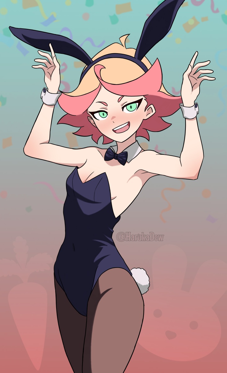 amanda o'neill, bunny ears, bunnysuit, harukadew, little witch academia, tagme, witch