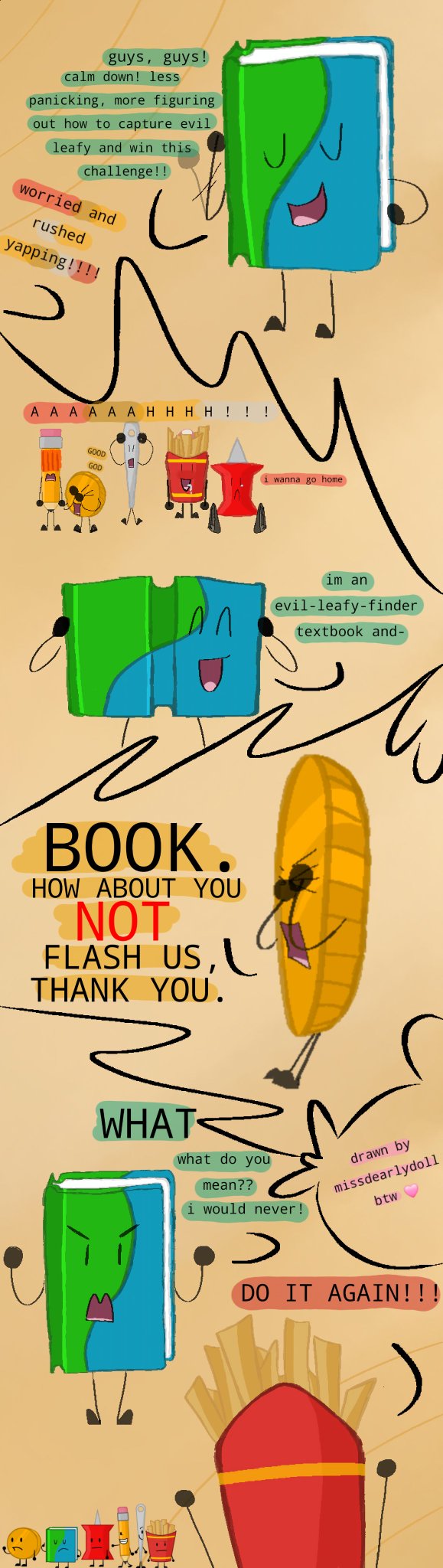animate_inanimate battle_for_bfdi battle_for_dream_island battle_for_dream_island_again begging bfb bfdi bfdia blush book_(bfdi) coiny drooling flashing fries_(bfdi) inanimate_object jacknjellify missdearydoll needle_(bfdi) non-human object_show object_show_community object_shows osc pencil_(bfdi) pin_(bfdi) screaming shocked tearing_up text the_power_of_two tpot