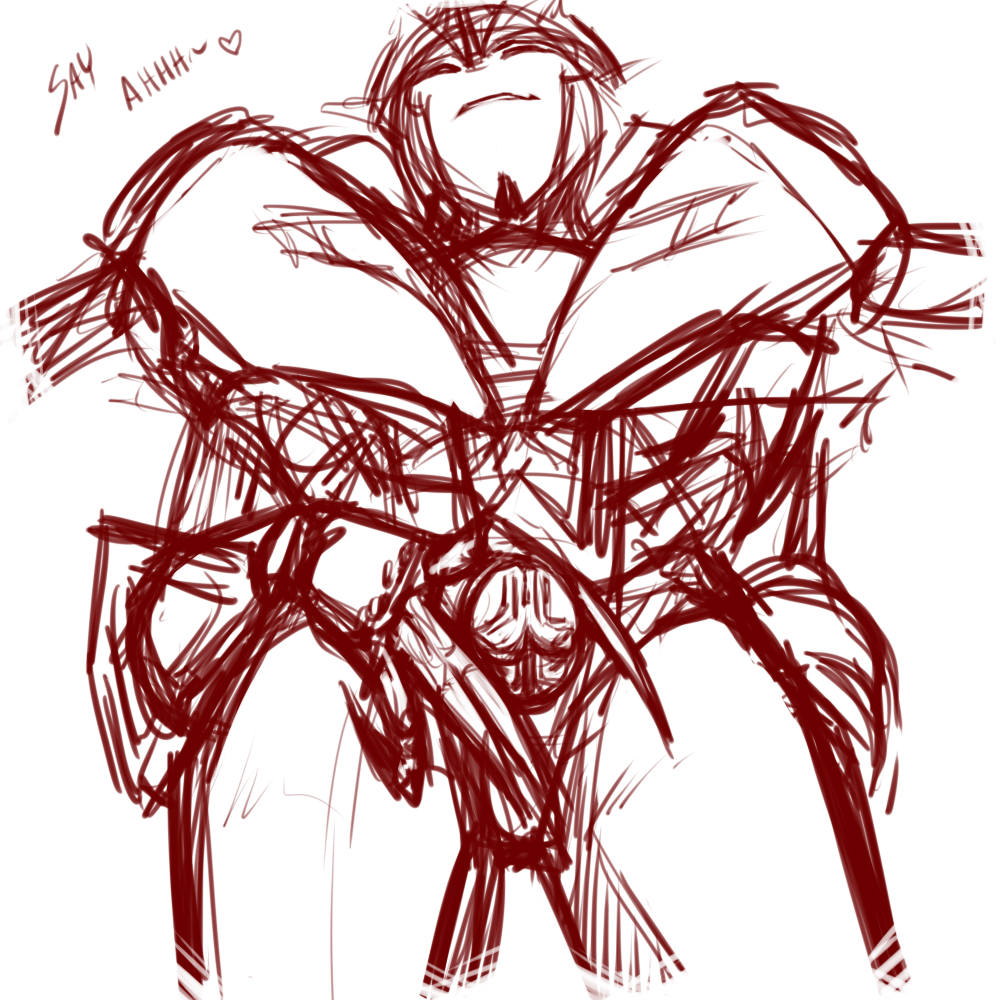 dominant_male inevitable_penis_sucking knock_out knock_out_(transformers) knockout looking_at_viewer low-angle_view male_only penis_out sketch transformers transformers_prime worm's-eye_view