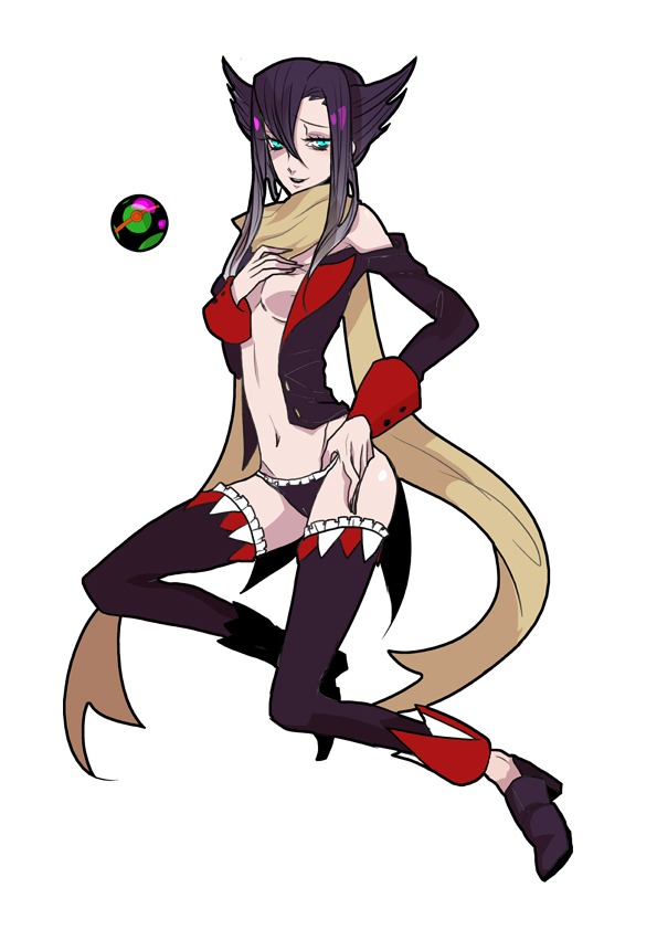 artist_request breasts clothes color female female_only grimsley human kneeling pokemon rule_63 solo tagme