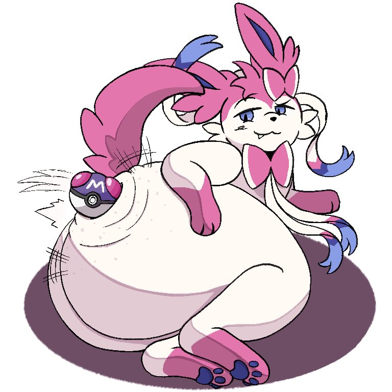 1boy, 2d, ass, ass bigger than head, ass focus, big ass, big butt, bratty femboy, dior (mordredlefey), eeveelution, fairy type, fat ass, feet, femboy, freckles, freckles on ass, furry, furry male, furry only, gassy park, girly, hand on ass, huge ass, huge butt, laying on side, male, male only, motion lines, nonhuman, paws, pokemon, pokemon (species), ribbons, smile, smirk, smug, solo, solo furry, solo male, sylveon, tail, thick thighs, wobbling ass