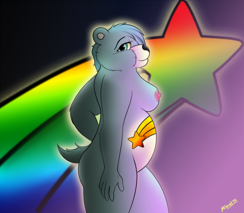 anthro care_bear midnitefox tagme wish_bear