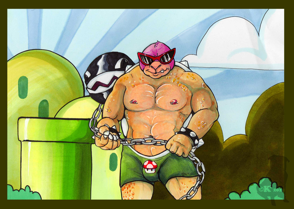 bloodhound_(artist) chain_chomp koopaling koopalings male_only mario_(series) nintendo roy_koopa super_mario_bros. tagme