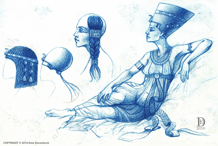 ancient_egypt emir_durmisevic history nefertiti tagme traditional_clothes