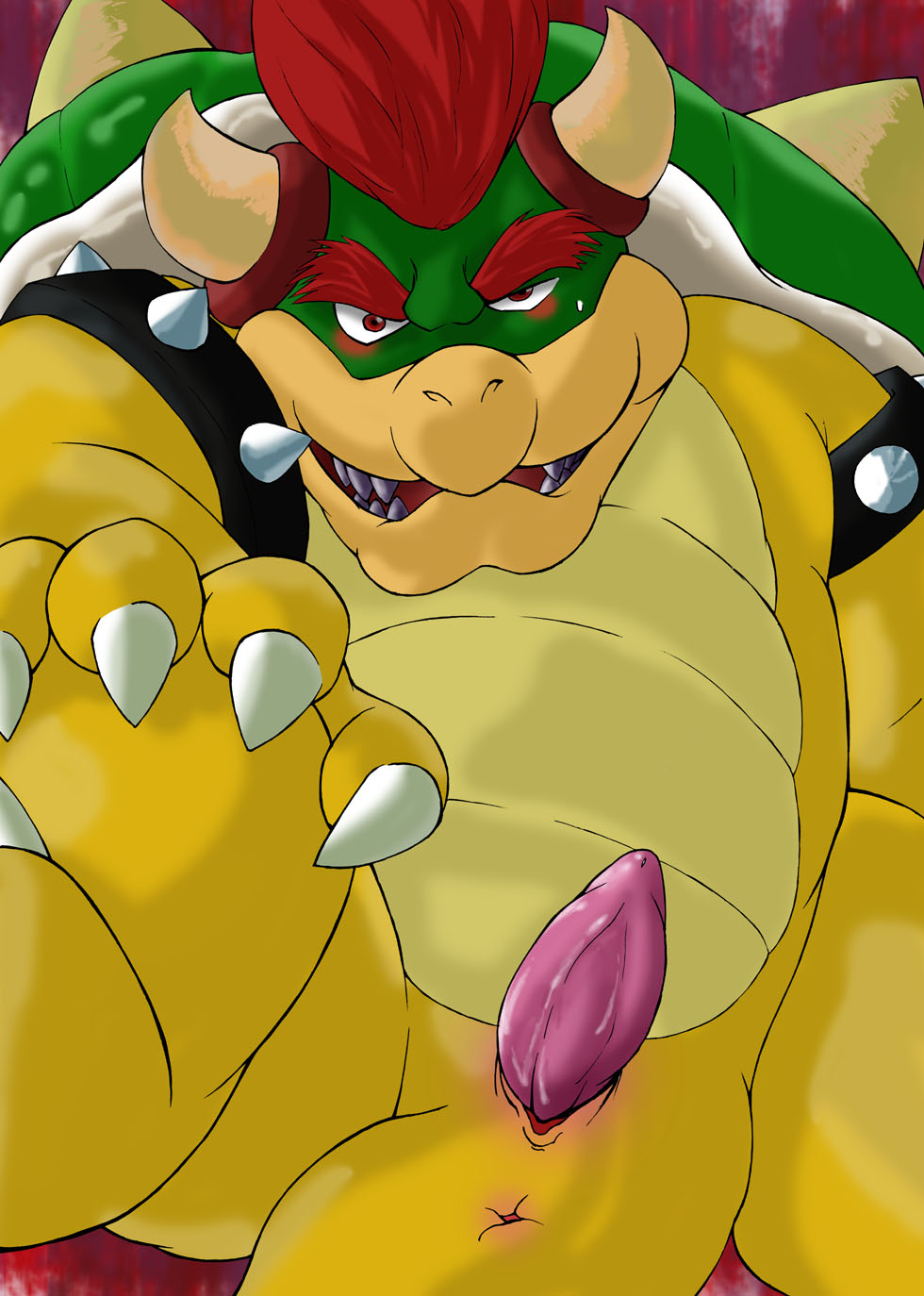 bowser god_wanko green_shell koopa male_only mario_(series) nintendo shell spiky_shell tagme