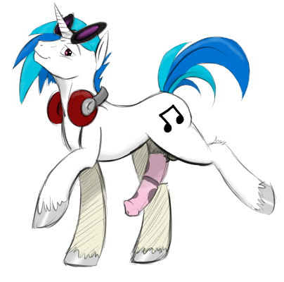 equine friendship_is_magic male male_only my_little_pony rawrcharlierawr record_scrape_(mlp) rule_63 straight_hair unicorn vinyl_scratch_(mlp)