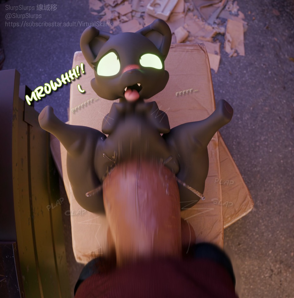 3d, a cat is fine too, ahegao face, beastiality, bigger male, blush, duo, feline, female, feral, human, human on feral, human penetrating feral, male, penis size difference, slurpslurps, smaller feral, zoophilia