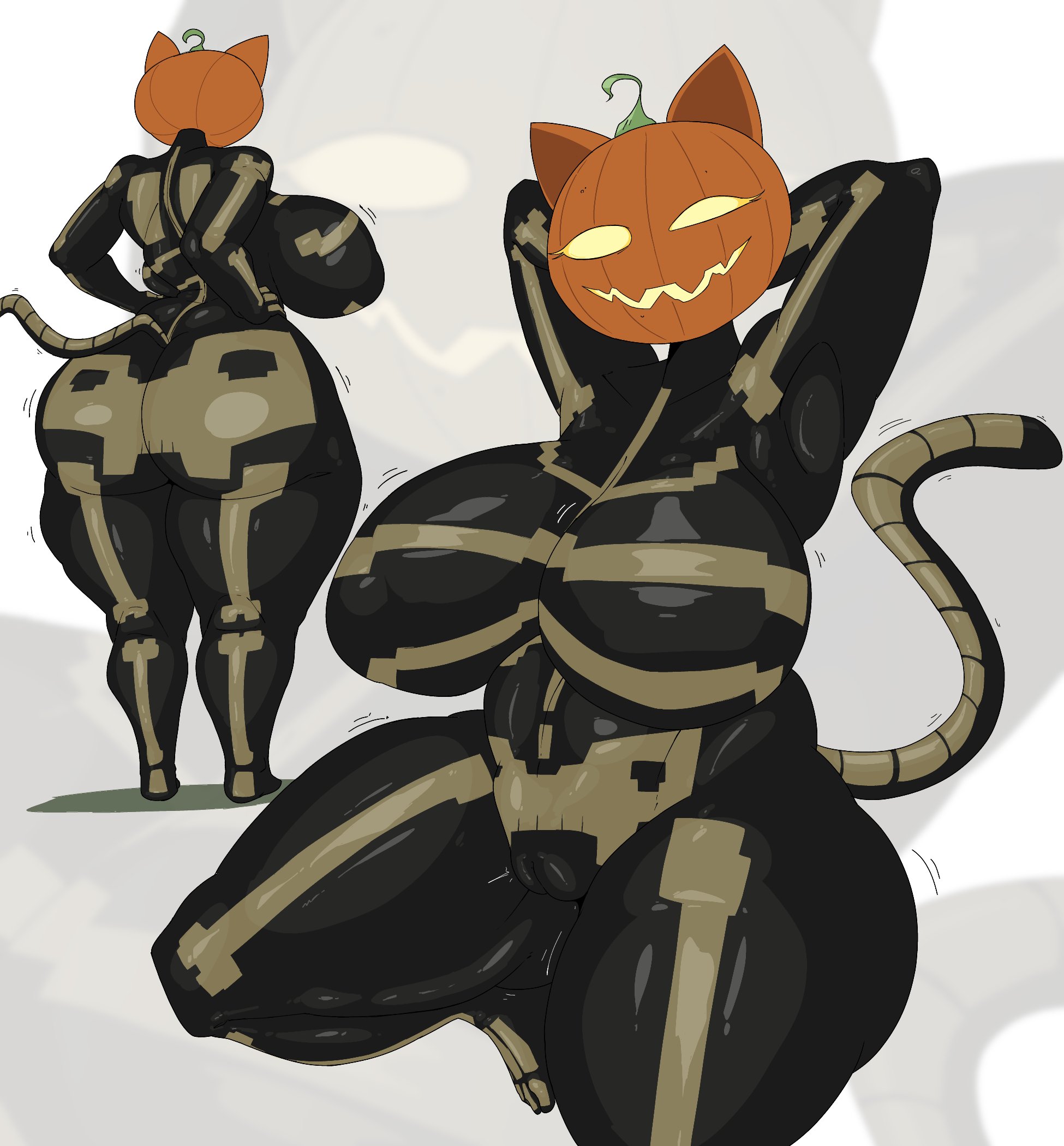 1girls, 2026, anthro, ass, big ass, big breasts, big thighs, black body, black skin, breasts, bubble ass, bubble butt, cat ears, cat girl, cat tail, catgirl, curvaceous, curvy, curvy female, feline, female, female anthro, female focus, female only, fortnite, fortnitemares, gigantic ass, gigantic breasts, gigantic thighs, glowing eyes, halloween, huge ass, huge breasts, huge thighs, humanoid, hyper, hyper ass, hyper breasts, hyper thighs, looking at viewer, non-human, on knees, one eye closed, puffy pussy, pumpkin, pumpkin head, pussy, smile, solo, spice (fortnite), tail, theimmortalguy, thick thighs, thighs, video games, voluptuous, voluptuous female, wide hips