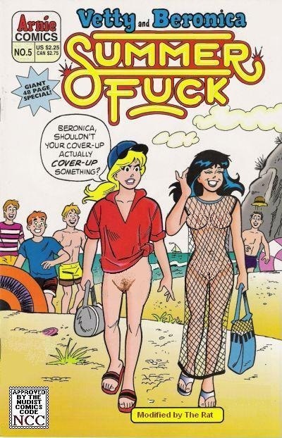 alias_the_rat archie_andrews archie_comics betty_and_veronica betty_cooper breasts pussy veronica_lodge