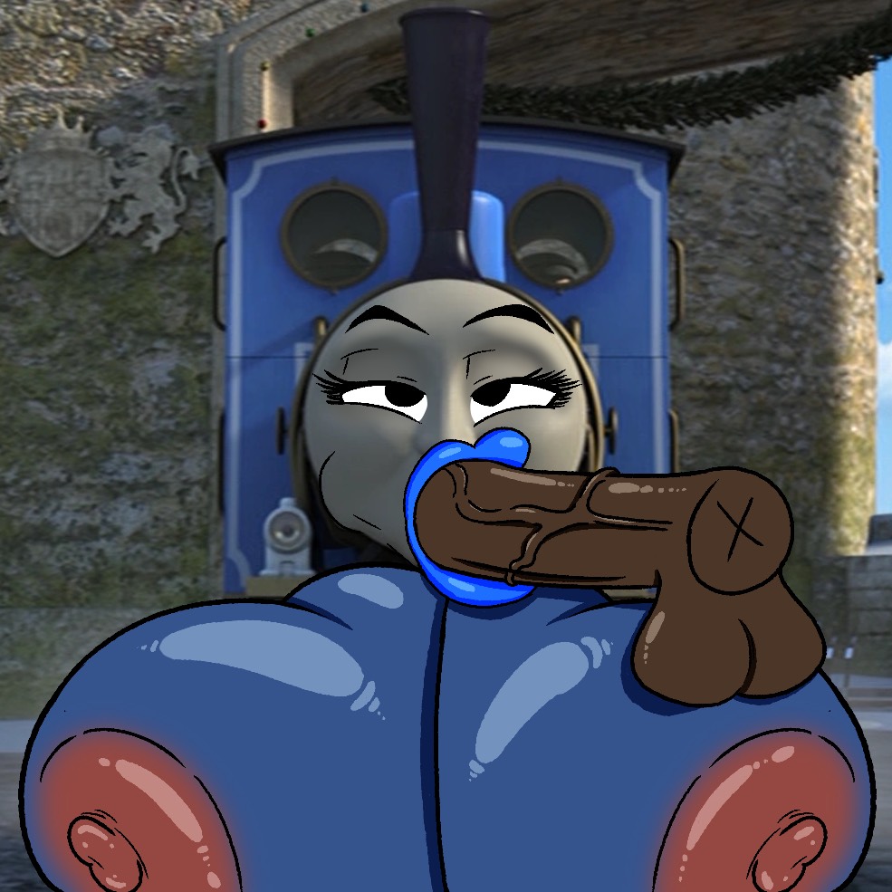 bimbo bimbofication gigantic_ass gigantic_breasts thomas_and_friends thomas_the_tank_engine