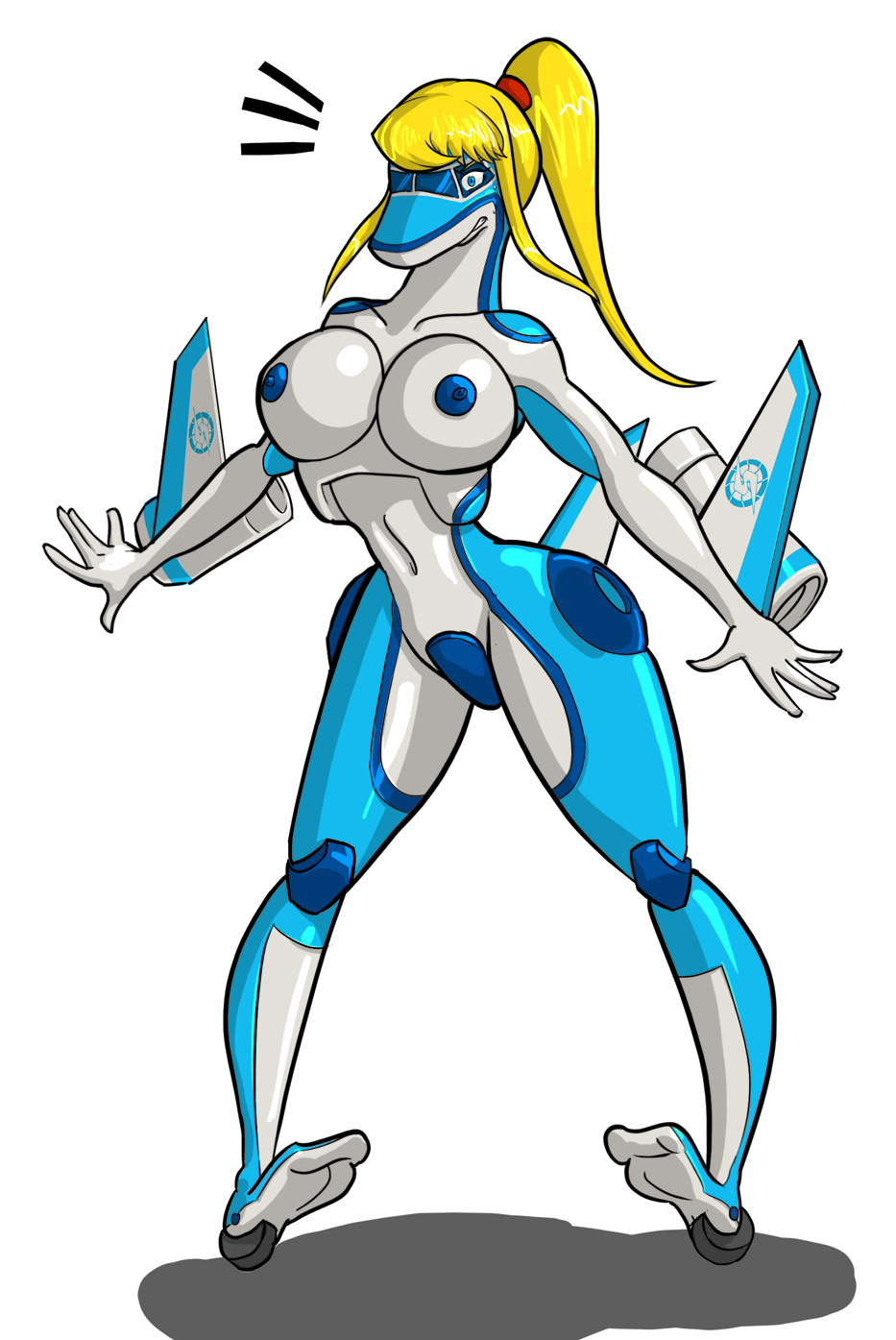 airplane airplane_transformation anthro artist_request female female_only living_aircraft living_machine metroid nintendo samus_aran solo tagme transformation vehicle vehicle_transformation