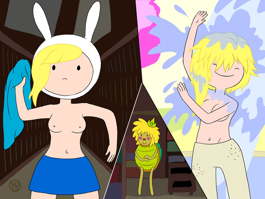 accurate_art_style adventure_time coldfusion fionna_the_human_girl topless turtle_prince