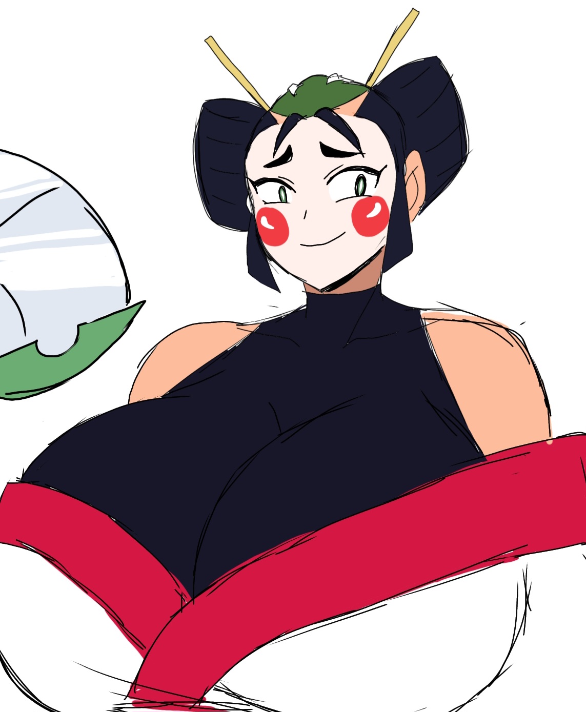 1female, 1females, 1girls, brawl stars, breasts, female, female only, girl, girl only, kaze (brawl stars), momiji (artist), round breasts, solo, solo female, solo girl, tagme