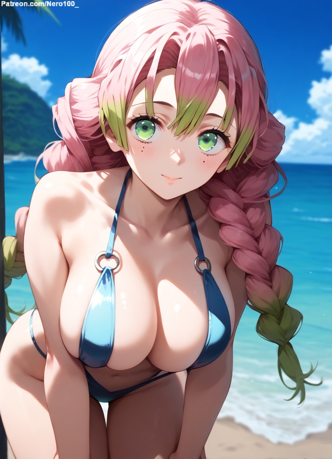 Kanroji Mitsuri (Demon Slayer) Rule 34 Image