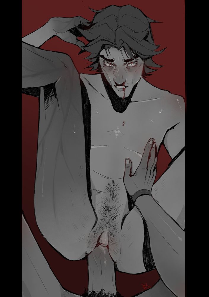 1cuntboy, 2boys, 2d, 2d (artwork), arcane, arcane jayce, arcane viktor, big clitoris, big cock, big hands, big penis, bigger male, bigger penetrating smaller, bleeding, bleeding nose, blood, bracelet, clitoral hood, clitoral stimulation, clitoris, cock, color, colored, cuntboy, cuntboy on male, cuntboy penetrated, cuntboy/male, dark skin, dark-skinned male, deep penetration, dialogue, digital drawing (artwork), dominant, dominant male, dripping blood, english text, erotic, eye contact, finger, finger fuck, fingering, fingers, fingers in pussy, fist, fists clenched, gay, greyscale, hairy penis, hairy pussy, hand on chest, hands on waist, huge cock, huge penis, intersex, jayce, jayce talis, league of legends, legs spread, light-skinned male, looking at pussy, looking down, looking pleasured, looking up, male, male on cuntboy, male/cuntboy, masculine male, masculine man, mastectomy scar, masturbation, missionary, missionary position, moaning, moaning loud, mole, muscular, muscular male, mutual masturbation, naked, naked male, nipples, nosebleed, nude, nude male, pale skin, pale-skinned male, penis, penis on pussy, penis over pussy, pov, pov crotch, pov eye contact, pov male, pov sex, presenting pussy, pussy, pussy focus, pussy juice, pussy juice drip, red background, short hair, shower sex, size difference, sketch, skinny male, smaller male, spot color, spread legs, stroking penis, submissive, submissive male, tan skin, tdick, top surgery scars, trans man, transgender, transgender man, transmasc, transmasc bred, transmasc breeding, transmasc dominated, transmasc penetrated, transmasc vaginal, twink, vagina, vaginal juices, vaginal penetration, vaginal sex, viktor (league of legends), wet pussy, yaoi