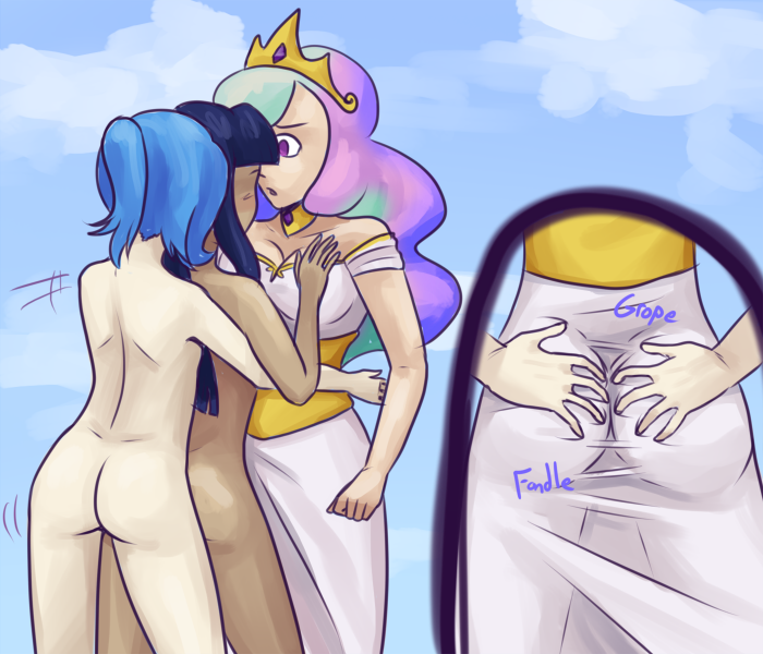 friendship_is_magic my_little_pony princess_celestia_(mlp) princess_luna_(mlp) seven_nights smooth_skin twilight_sparkle_(mlp)