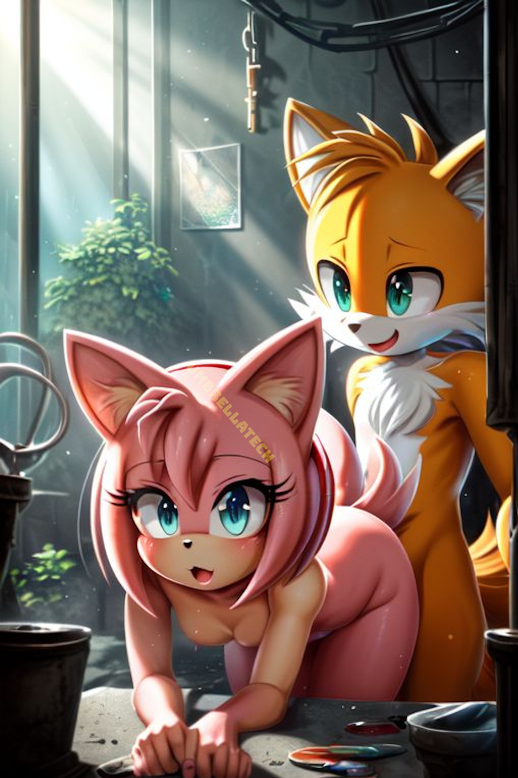 ai_generated amy_rose anal anal_orgasm anal_sex anus bisexual bisexual_male cum cum_drip cum_in_pussy cum_inside cum_on_body cum_on_face miles_prower miles_tails_prower penis penis_in_ass penis_out sex sonic_(series) sonic_the_hedgehog_(series) sucking sucking_penis tails_the_fox umbrellatech umbrellatech_(artist) uncensored uncensored_anus uncensored_breasts uncensored_nipples uncensored_pussy uncensored_vagina