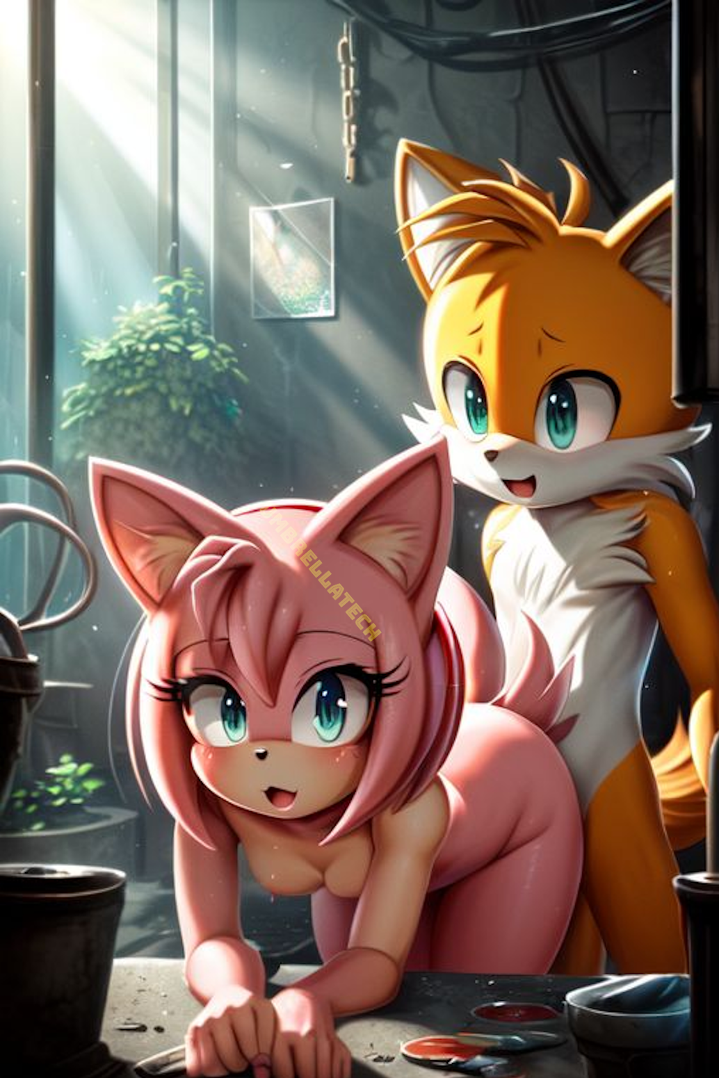 ai_generated amy_rose anal anal_orgasm anal_sex anus bisexual bisexual_male cum cum_drip cum_in_pussy cum_inside cum_on_body cum_on_face miles_tails_prower penis penis_in_ass penis_out sex sonic_(series) sonic_the_hedgehog_(series) sucking sucking_penis tails tails_the_fox umbrellatech umbrellatech_(artist) uncensored uncensored_anus uncensored_breasts uncensored_nipples uncensored_pussy uncensored_vagina