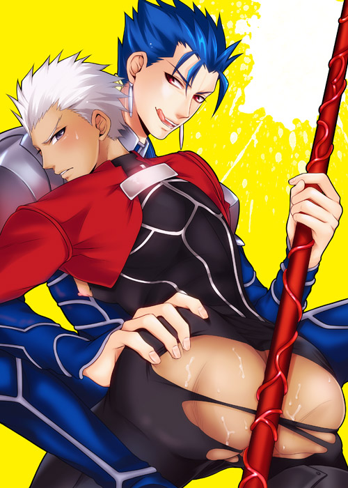 archer_(fate) cu_chulainn_(fate) fate/stay_night fate_(series) tagme