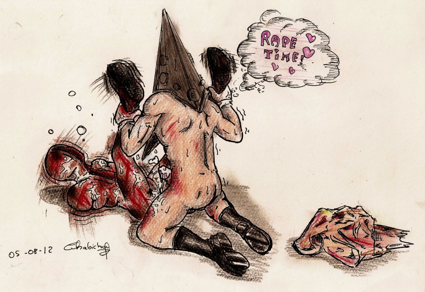 chabichou lying_figure pyramid_head rape silent_hill silent_hill_2 tagme